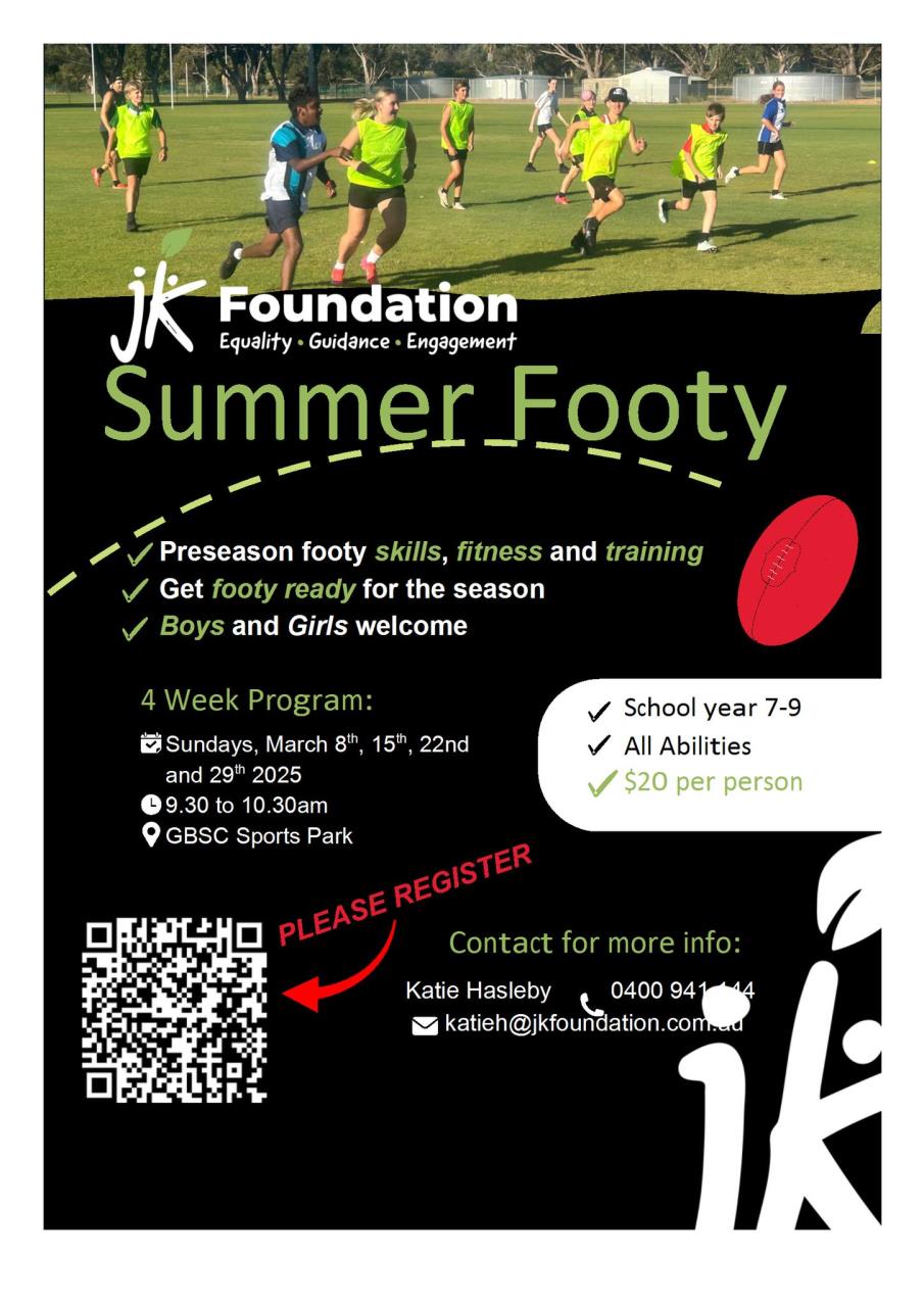 JKF Summer Footy