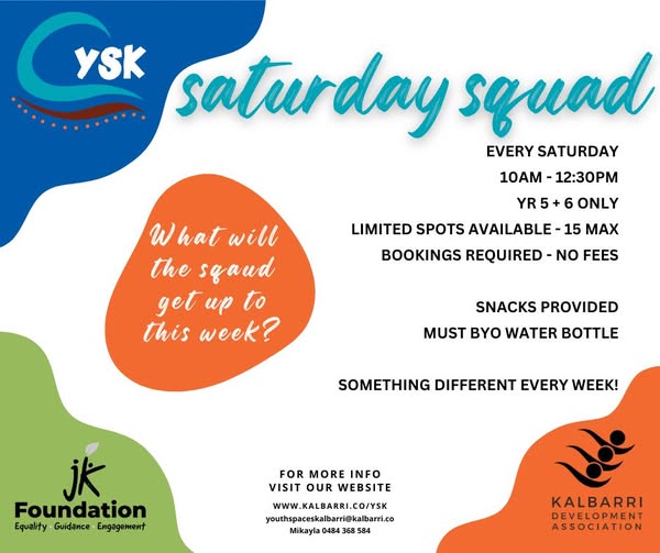 Kalbarri Saturday Squad